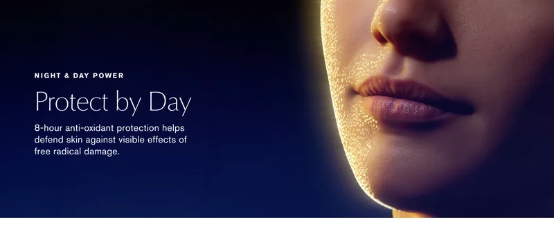 Protect by day with antioxidant support
